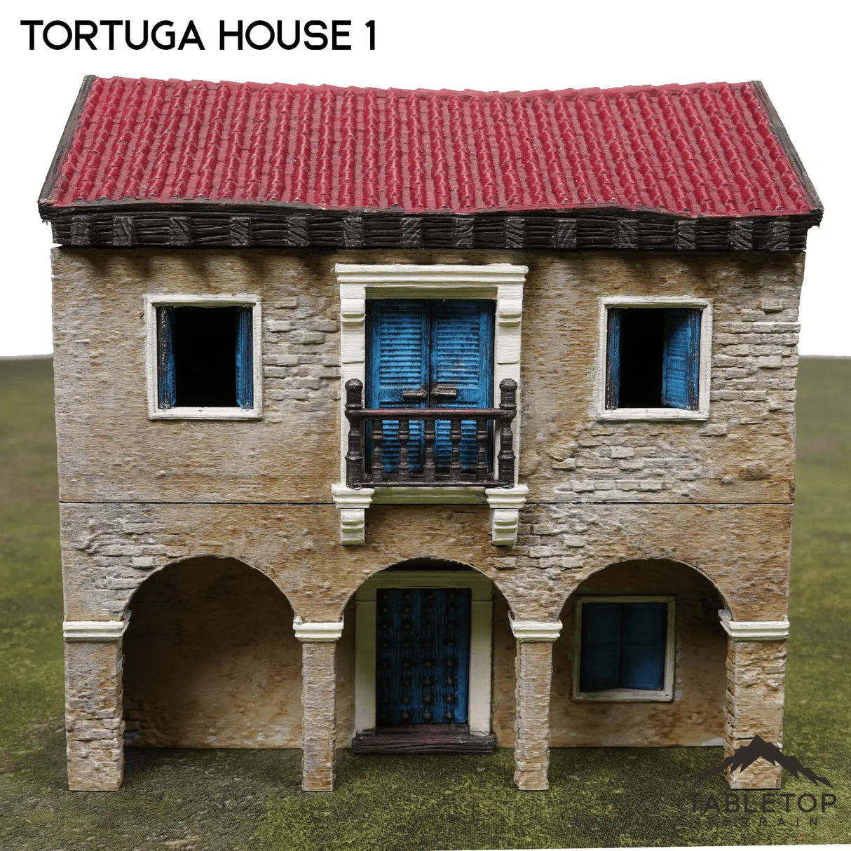 Tabletop Terrain Building Tortuga House 1
