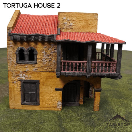Tabletop Terrain Building Tortuga House 2