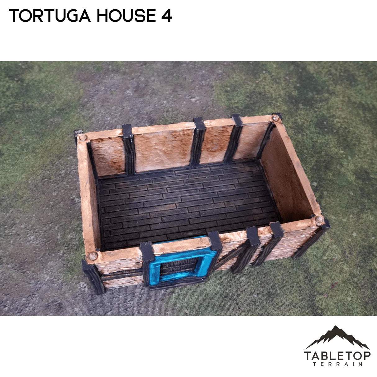 Tabletop Terrain Building Tortuga House 4