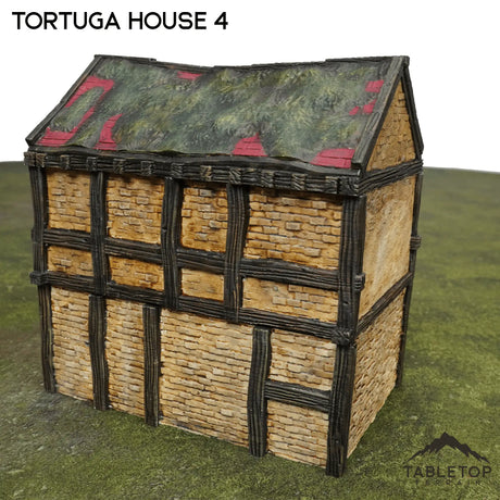 Tabletop Terrain Building Tortuga House 4