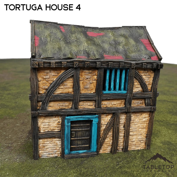 Tabletop Terrain Building Tortuga House 4