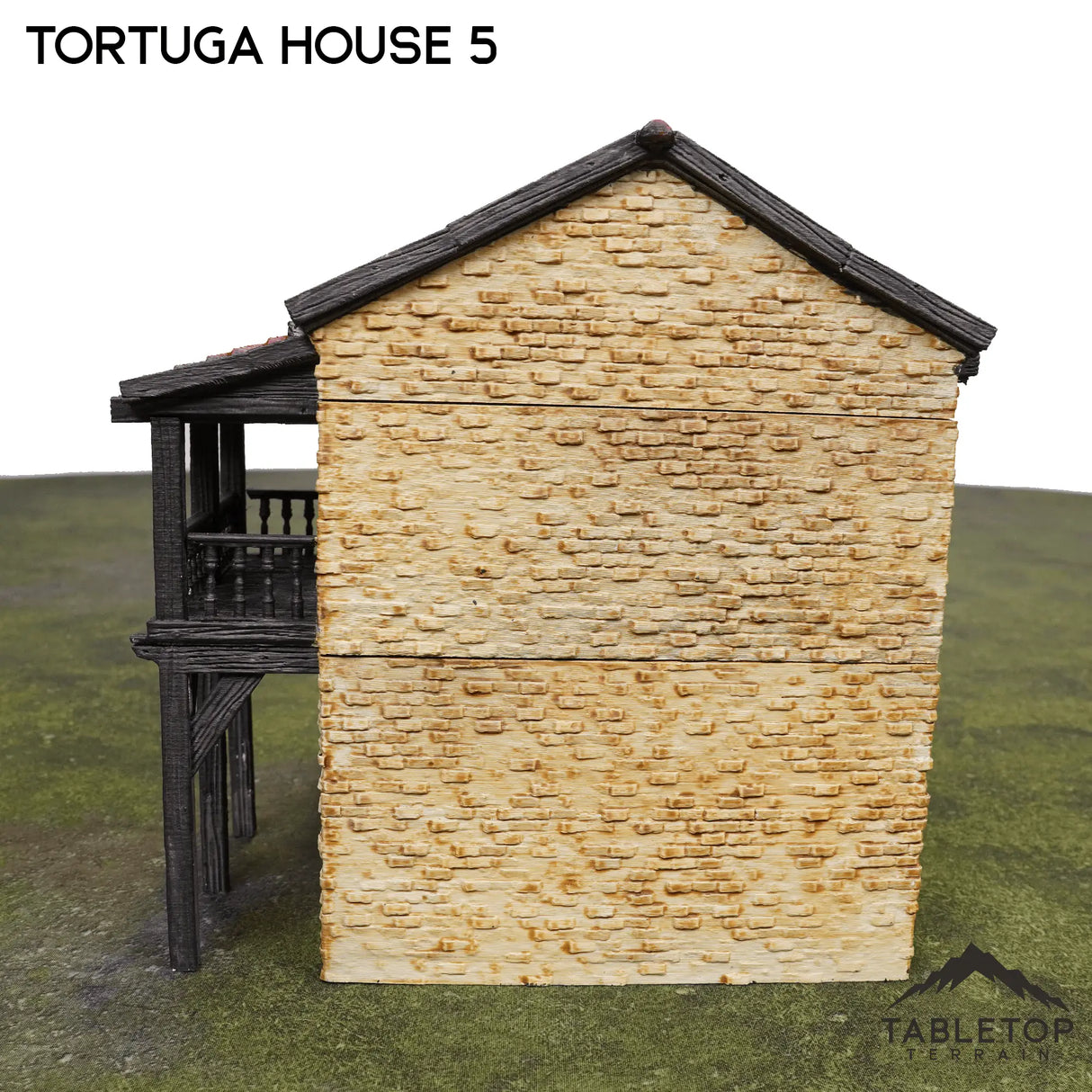 Tabletop Terrain Building Tortuga House 5