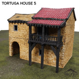 Tabletop Terrain Building Tortuga House 5