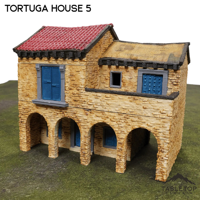 Tabletop Terrain Building Tortuga House 5