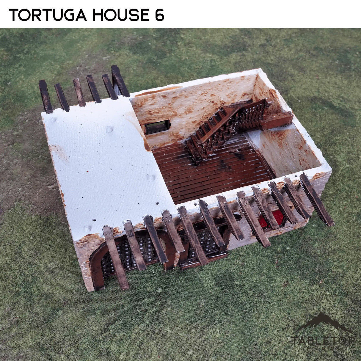 Tabletop Terrain Building Tortuga House 6
