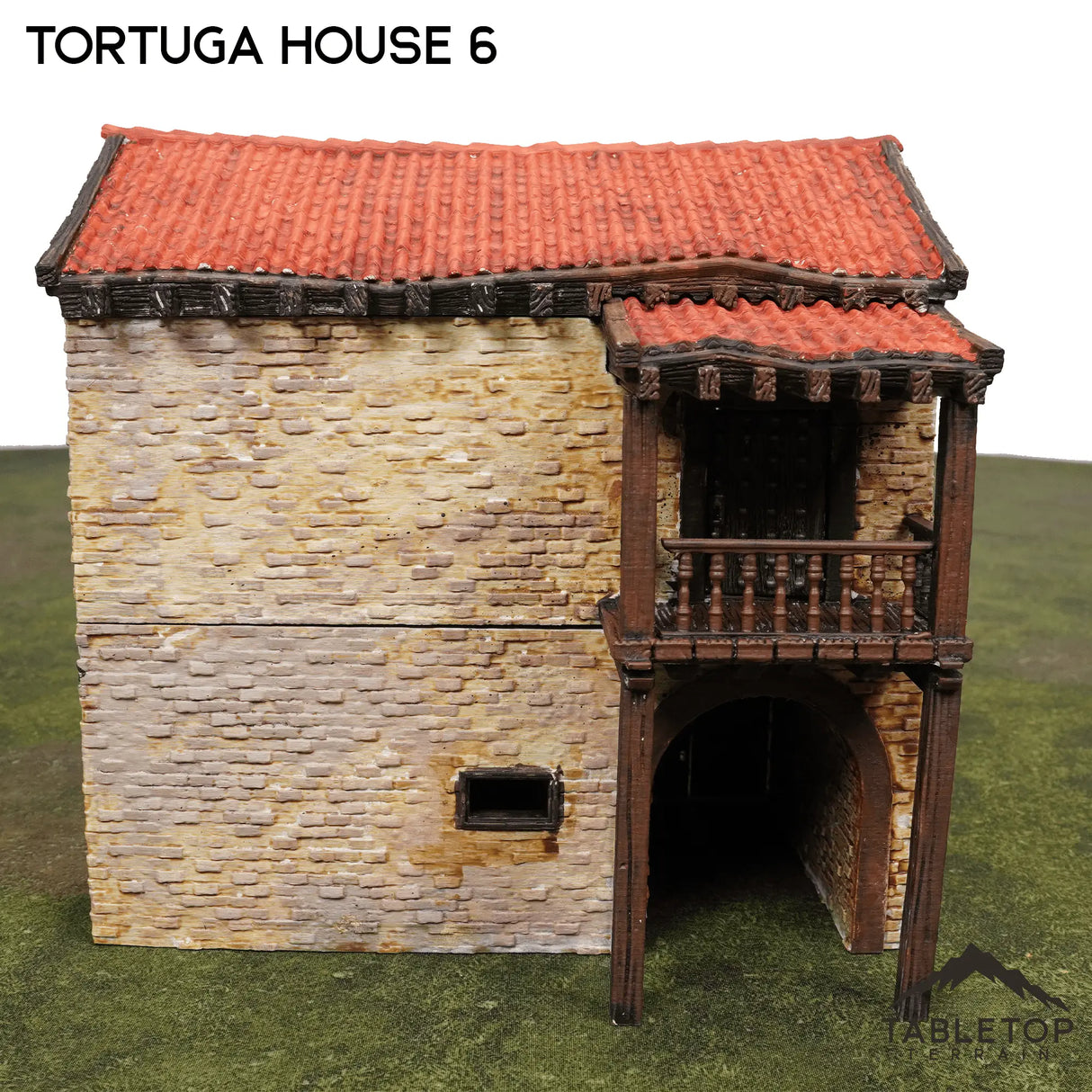 Tabletop Terrain Building Tortuga House 6