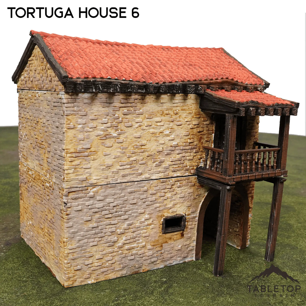 Tabletop Terrain Building Tortuga House 6