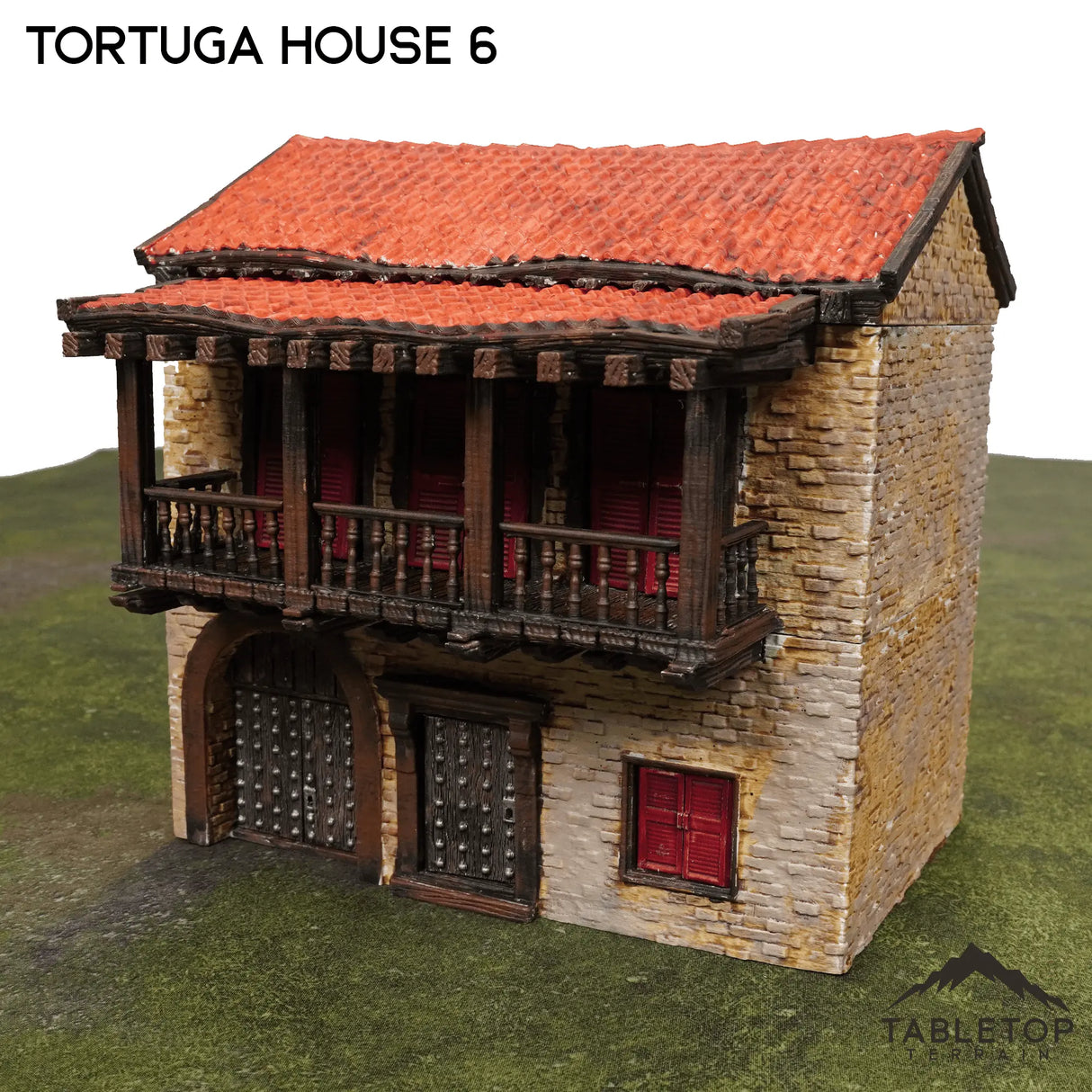 Tabletop Terrain Building Tortuga House 6