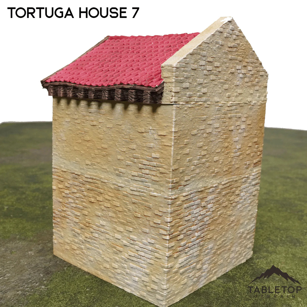 Tabletop Terrain Building Tortuga House 7