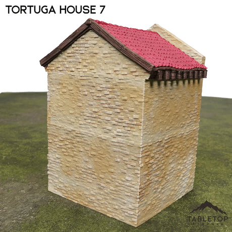 Tabletop Terrain Building Tortuga House 7