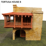 Tabletop Terrain Building Tortuga House 8