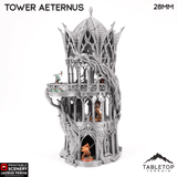 Tabletop Terrain Building Tower Aeternus - Elven Building