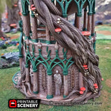 Tabletop Terrain Building Tower Aeternus - Elven Building
