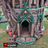 Tabletop Terrain Building Tower Aeternus - Elven Building