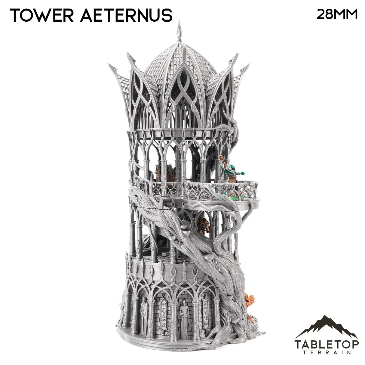 Tabletop Terrain Building Tower Aeternus - Elven Building