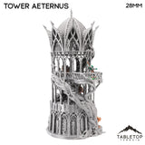 Tabletop Terrain Building Tower Aeternus - Elven Building