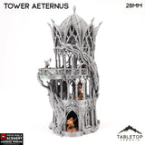 Tabletop Terrain Building Tower Aeternus - Elven Building