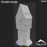 Tabletop Terrain Building Tower House