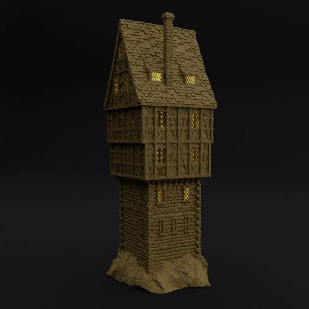 Tabletop Terrain Building Tower House