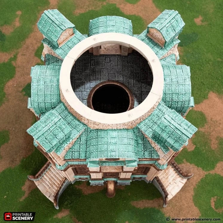 Tabletop Terrain Building Tower of the Navigator - Rise of the Halflings - Fantasy Building