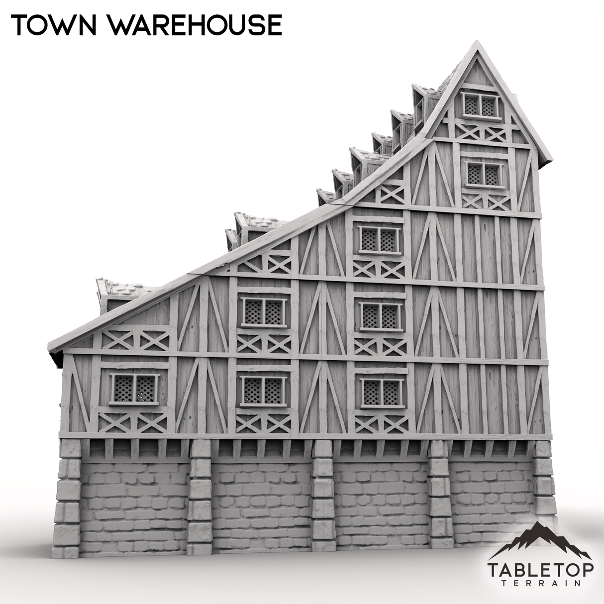 Tabletop Terrain Building Town Warehouse