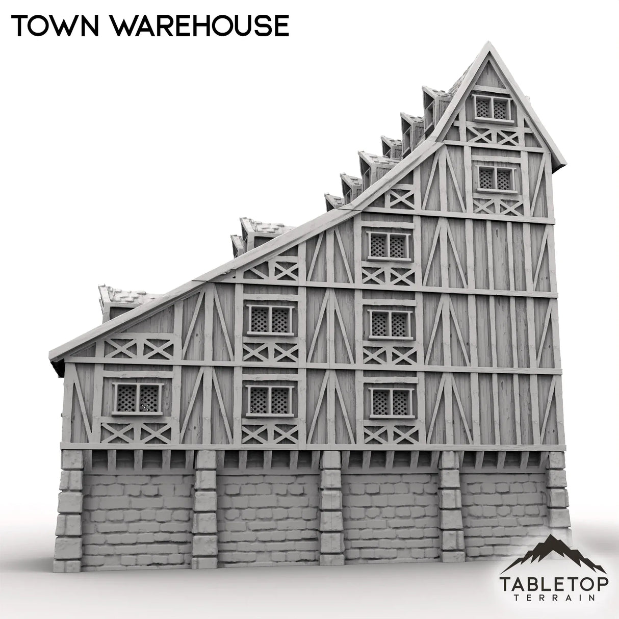 Tabletop Terrain Building Town Warehouse