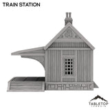 Tabletop Terrain Building Train Station - Old Wild Western Rush