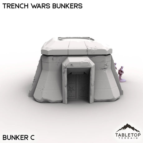 Tabletop Terrain Building Trench Wars Bunkers