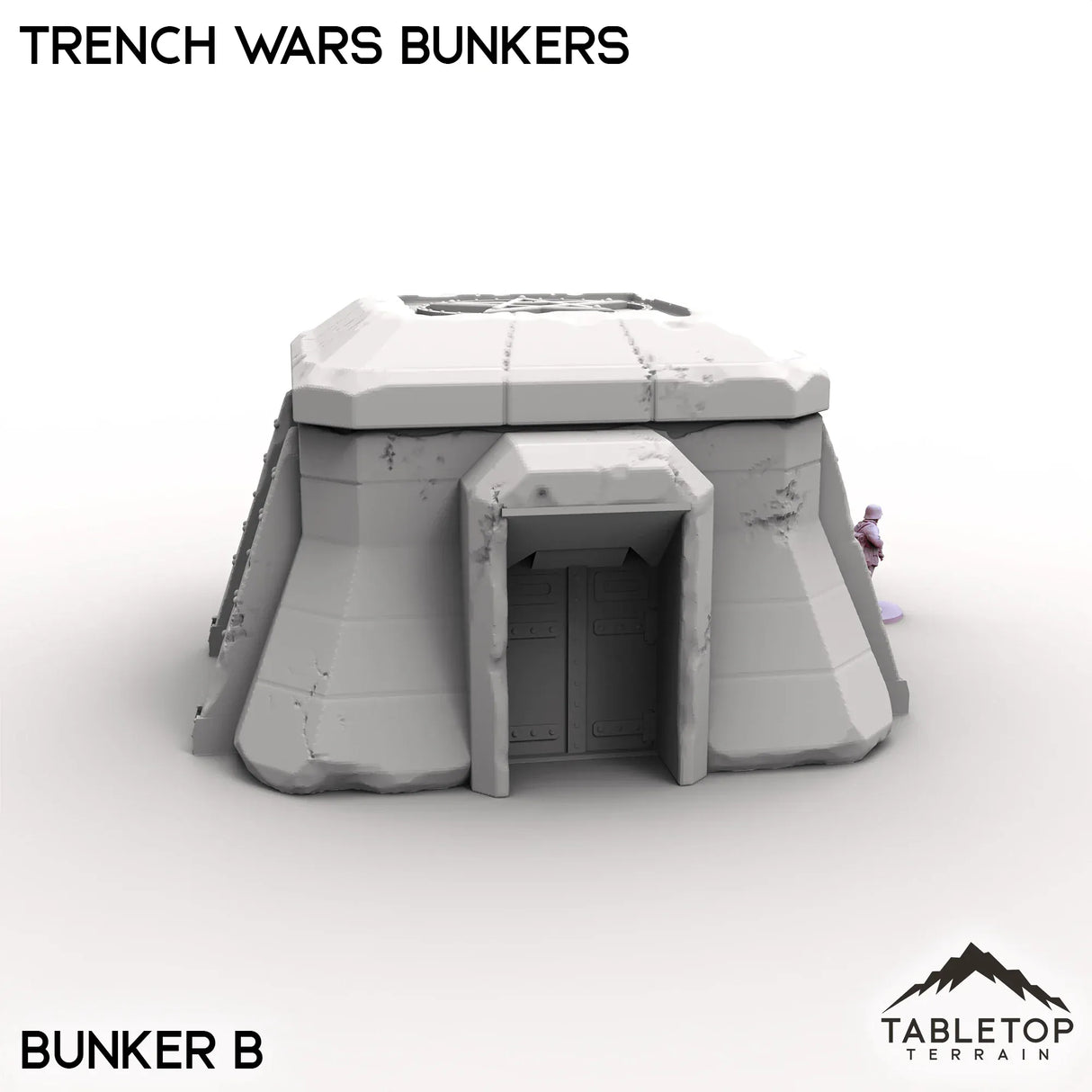Tabletop Terrain Building Trench Wars Bunkers