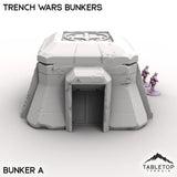 Tabletop Terrain Building Trench Wars Bunkers