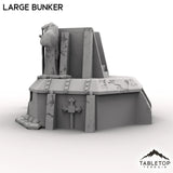 Tabletop Terrain Building Trench Wars Large Bunker