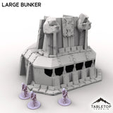 Tabletop Terrain Building Trench Wars Large Bunker