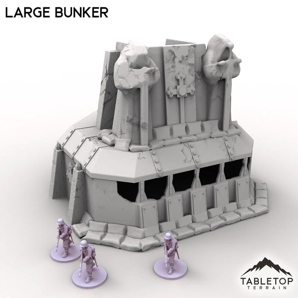 Tabletop Terrain Building Trench Wars Large Bunker