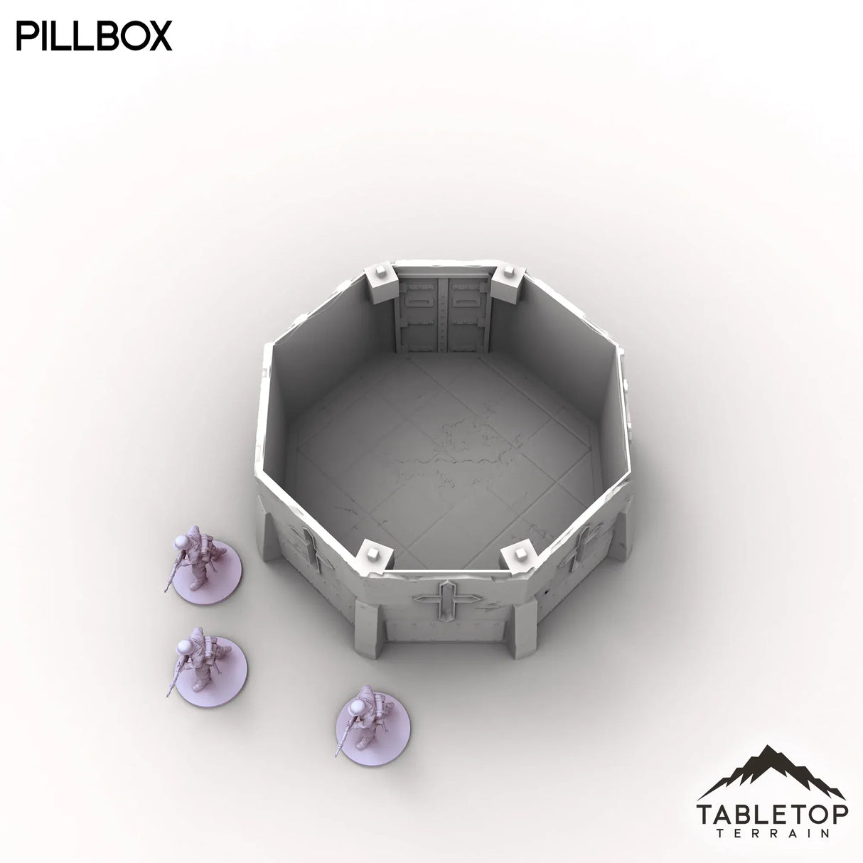 Tabletop Terrain Building Trench Wars Pillbox