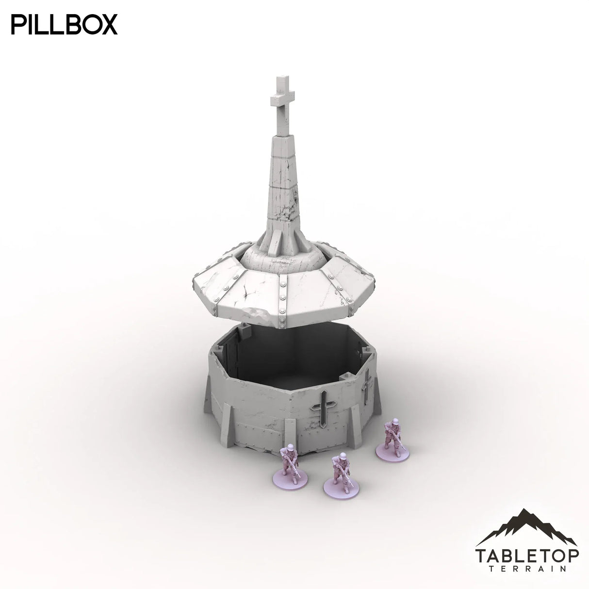 Tabletop Terrain Building Trench Wars Pillbox