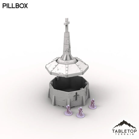 Tabletop Terrain Building Trench Wars Pillbox
