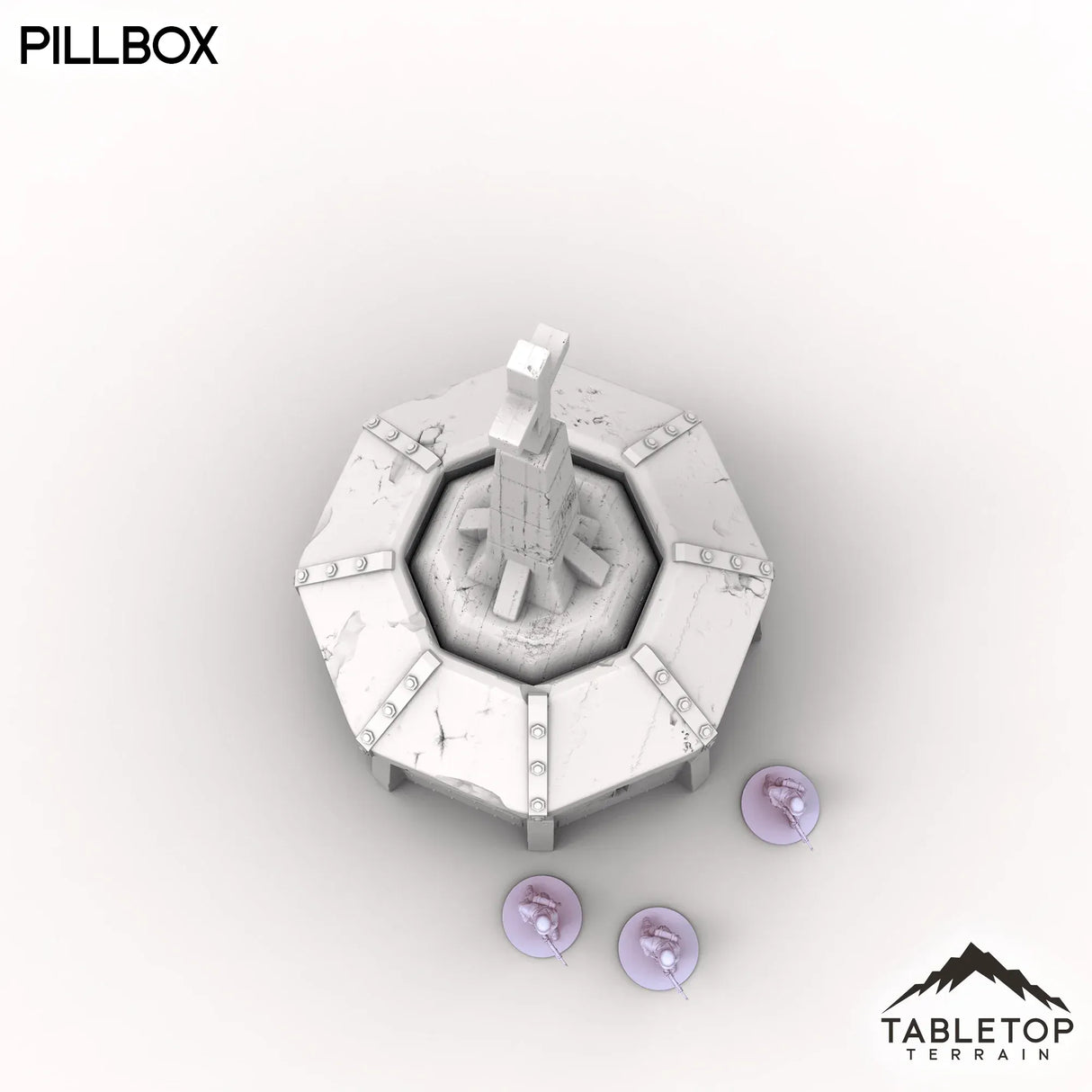 Tabletop Terrain Building Trench Wars Pillbox