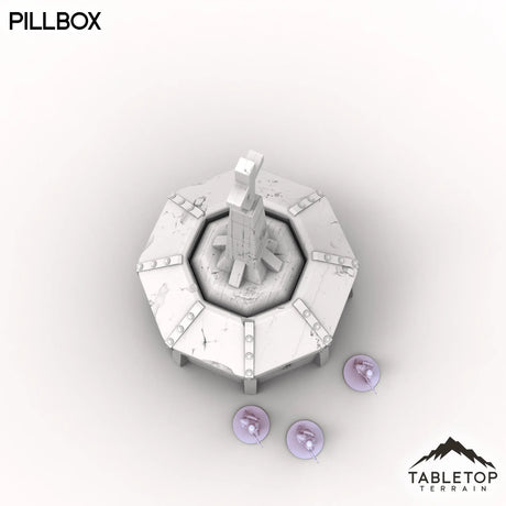 Tabletop Terrain Building Trench Wars Pillbox