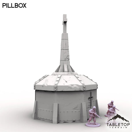 Tabletop Terrain Building Trench Wars Pillbox