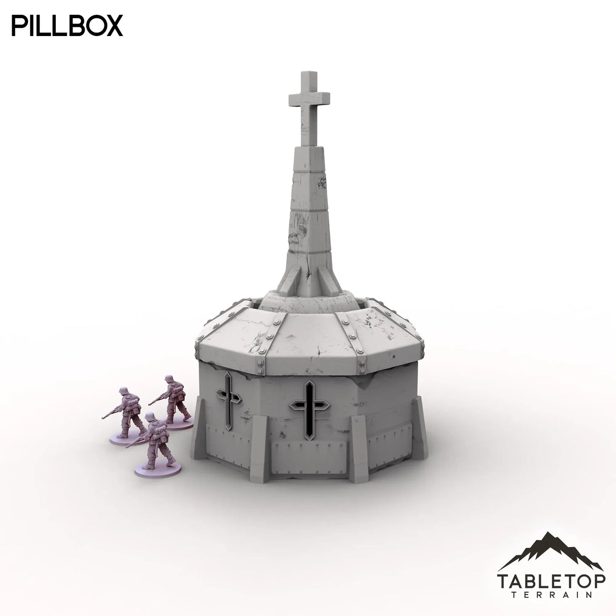 Tabletop Terrain Building Trench Wars Pillbox