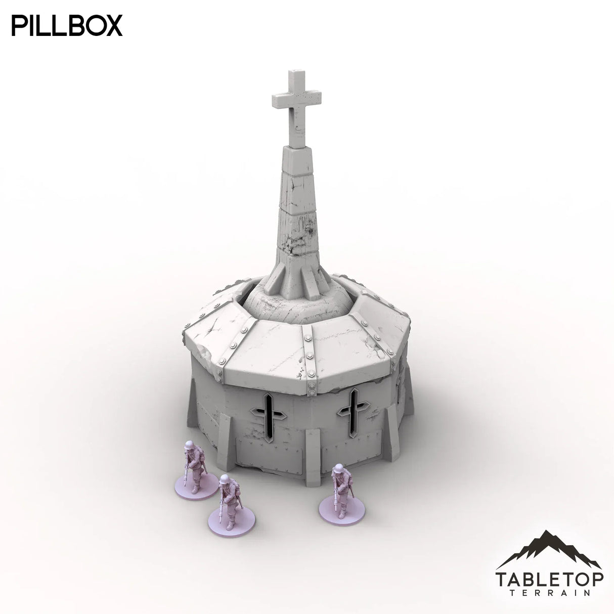 Tabletop Terrain Building Trench Wars Pillbox