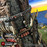 Tabletop Terrain Building Tribal Fort - Tribal Terrain
