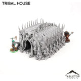 Tabletop Terrain Building Tribal House - Tribal Terrain