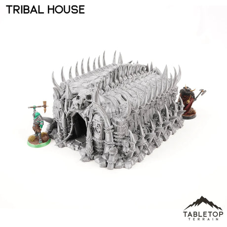 Tabletop Terrain Building Tribal House - Tribal Terrain