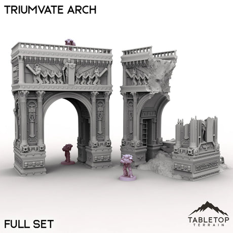 Tabletop Terrain Building Triumvate Arch