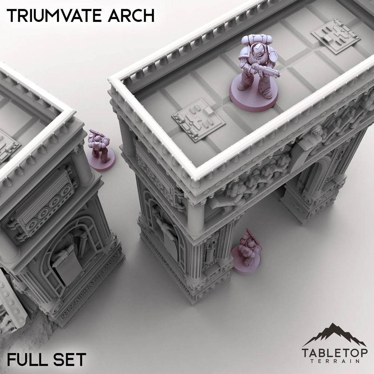 Tabletop Terrain Building Triumvate Arch