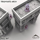 Tabletop Terrain Building Triumvate Arch