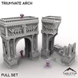 Tabletop Terrain Building Triumvate Arch