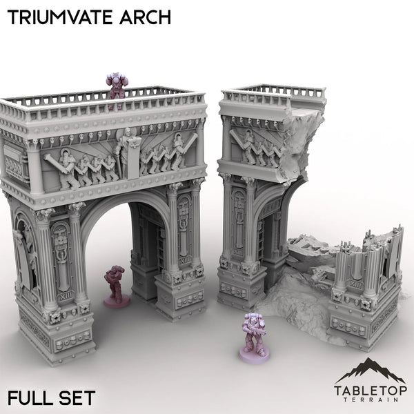 Tabletop Terrain Building Triumvate Arch