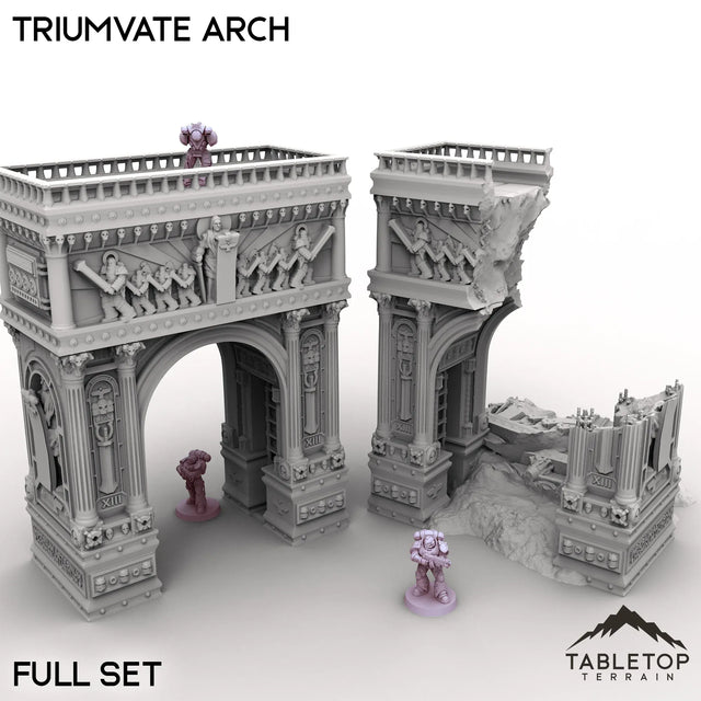 Tabletop Terrain Building Triumvate Arch